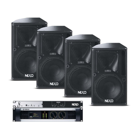 Nexo PS8 User manual