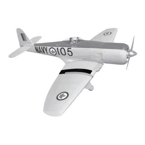 Seagull Models SEA FURY User manual