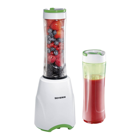 SEVERIN Smoothie Mix & Go User manual