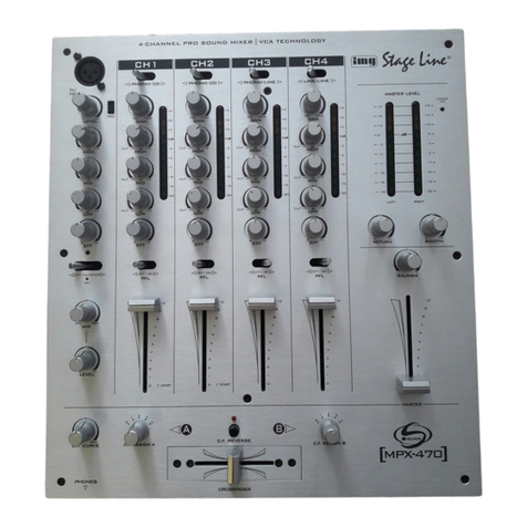 IMG STAGE LINE MPX-470 B User manual