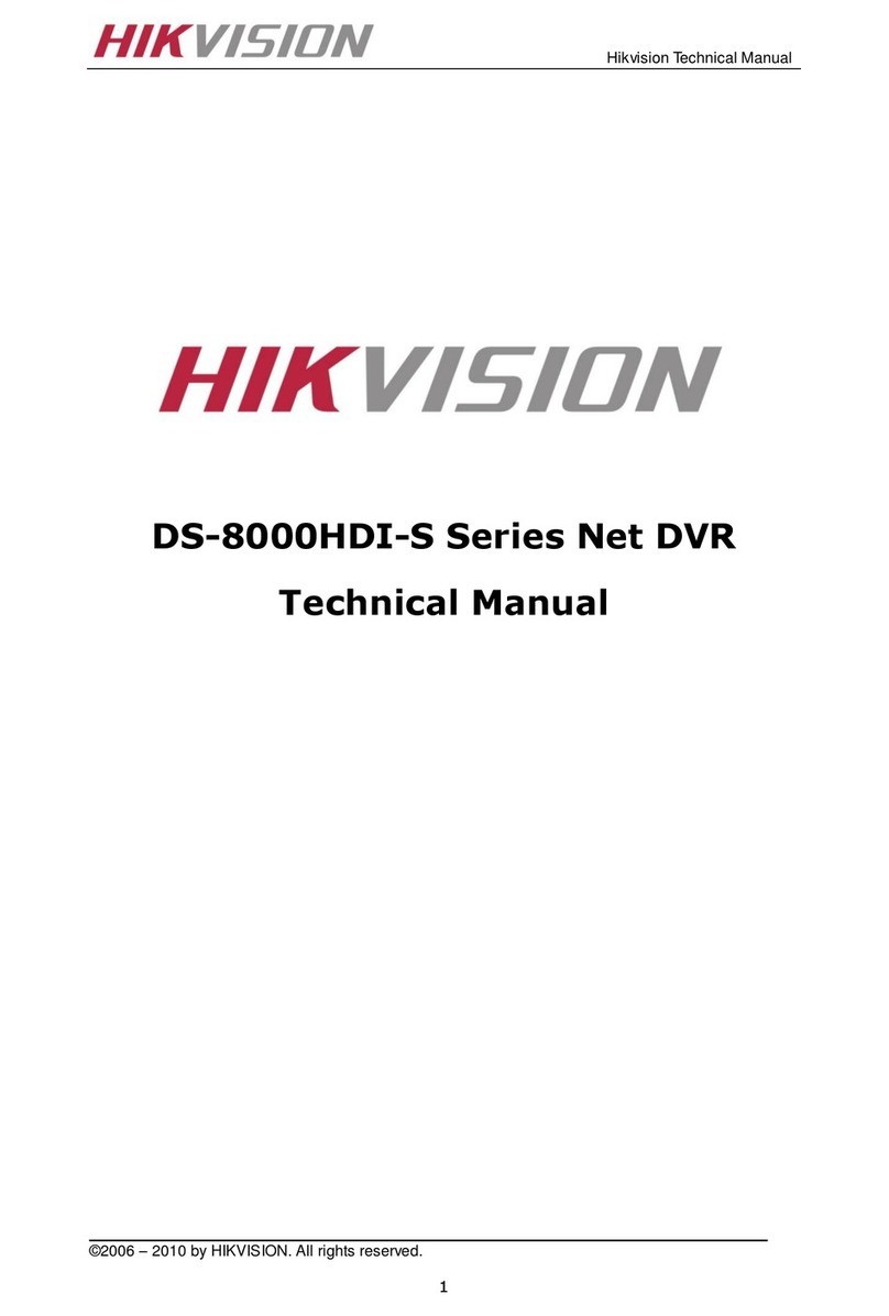 HIK VISION DS-8000HDI-S Series User manual