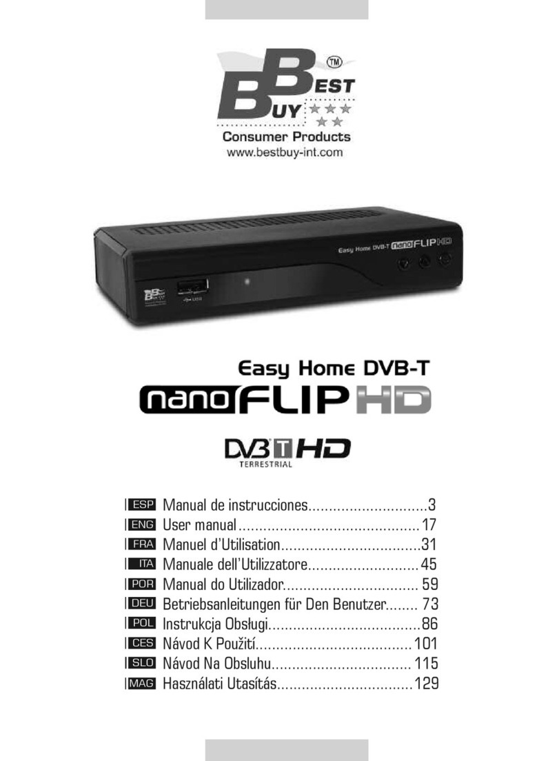 Best Buy Easy Home DVB-T Nano Flip HD user manual