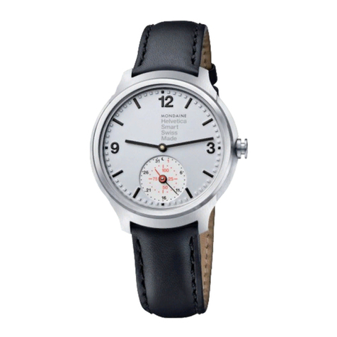mondaine Smart Watch user guide