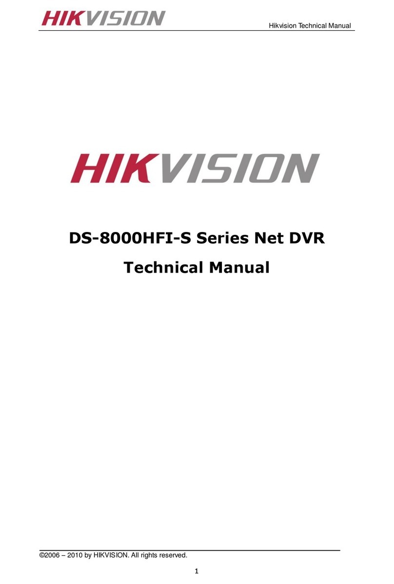 HIK VISION DS-8000HFI-S series User manual