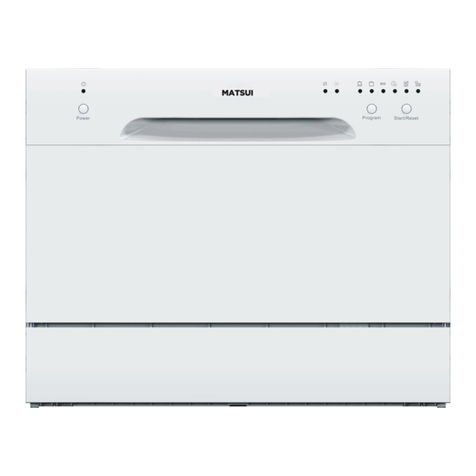 Matsui MDWTT15E Installation instructions manual