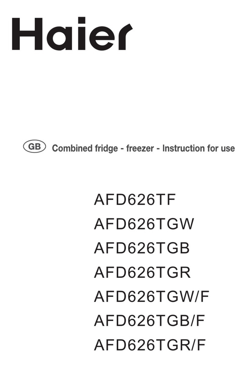 Haier AFD626TF User manual