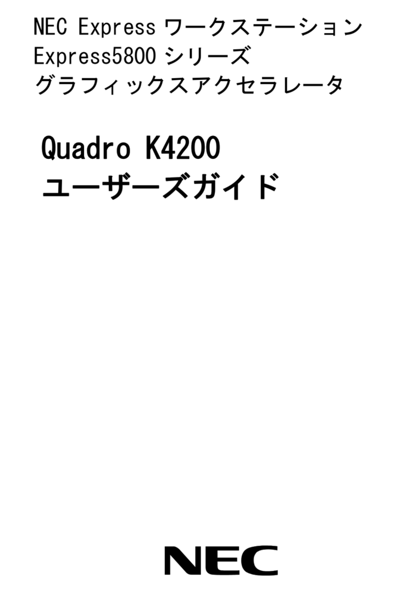 NEC Quadro K4200 user guide