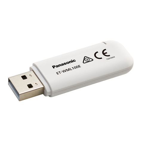 Panasonic ET-WML100E User manual
