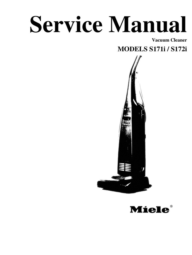 Miele S171i User manual Miele S171i User manual