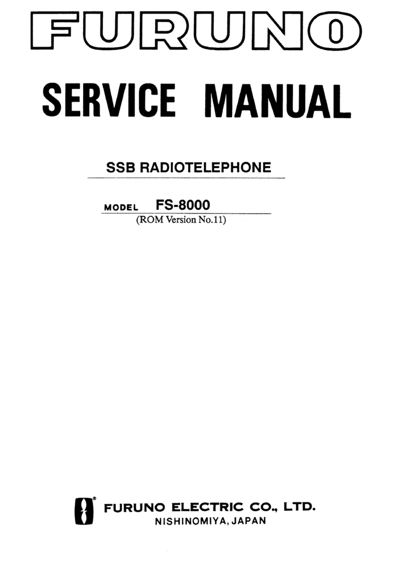 Furuno FS-8000 User manual Furuno FS-8000 User manual