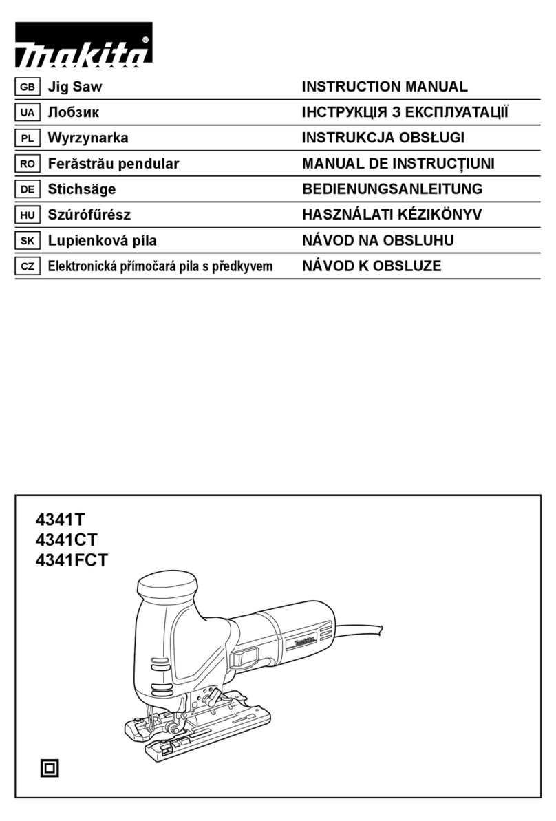 Makita 4341T User manual Makita 4341T User manual