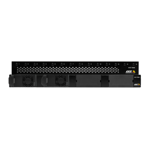 Axis T8082 User manual