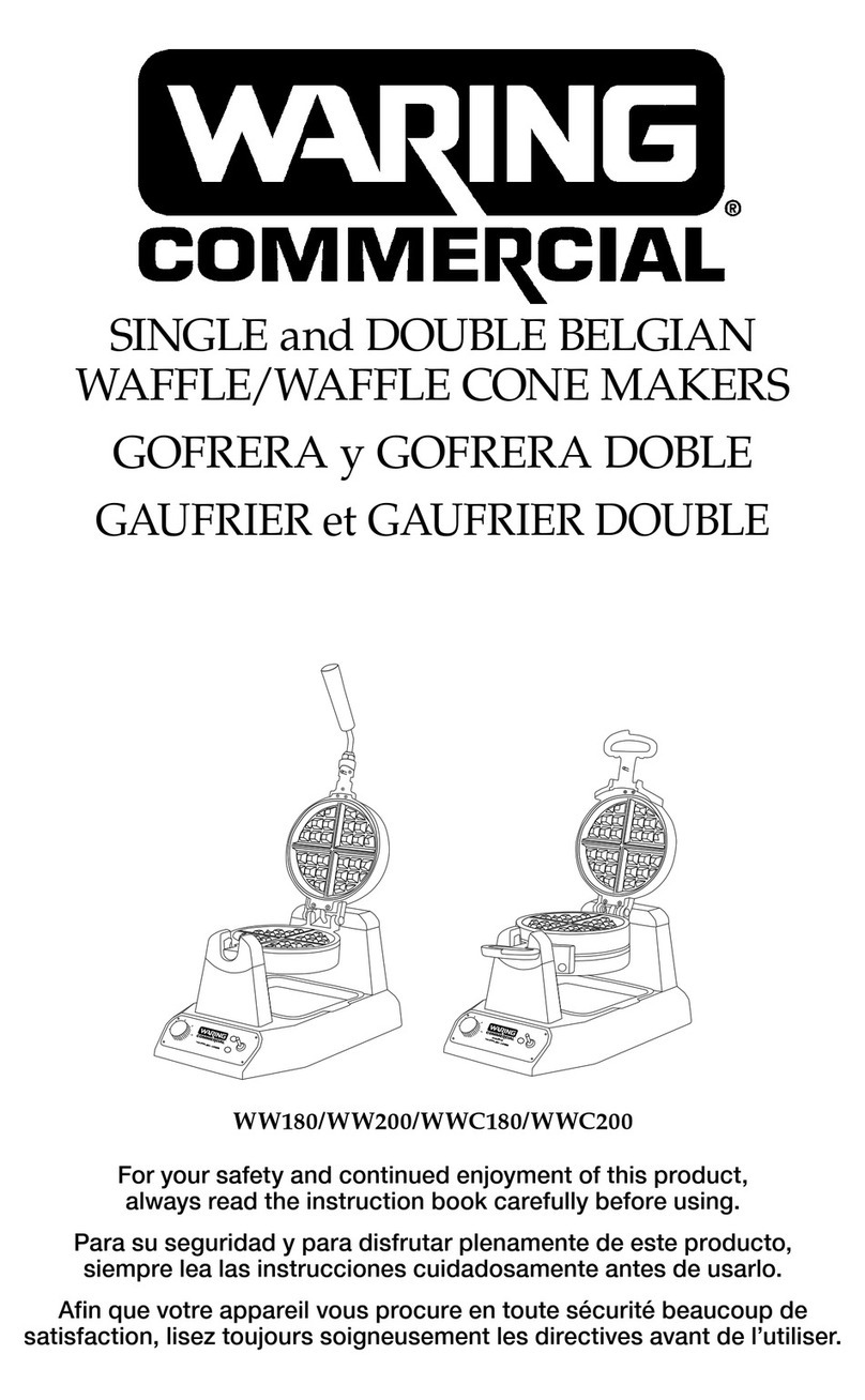 Waring WW180 User manual