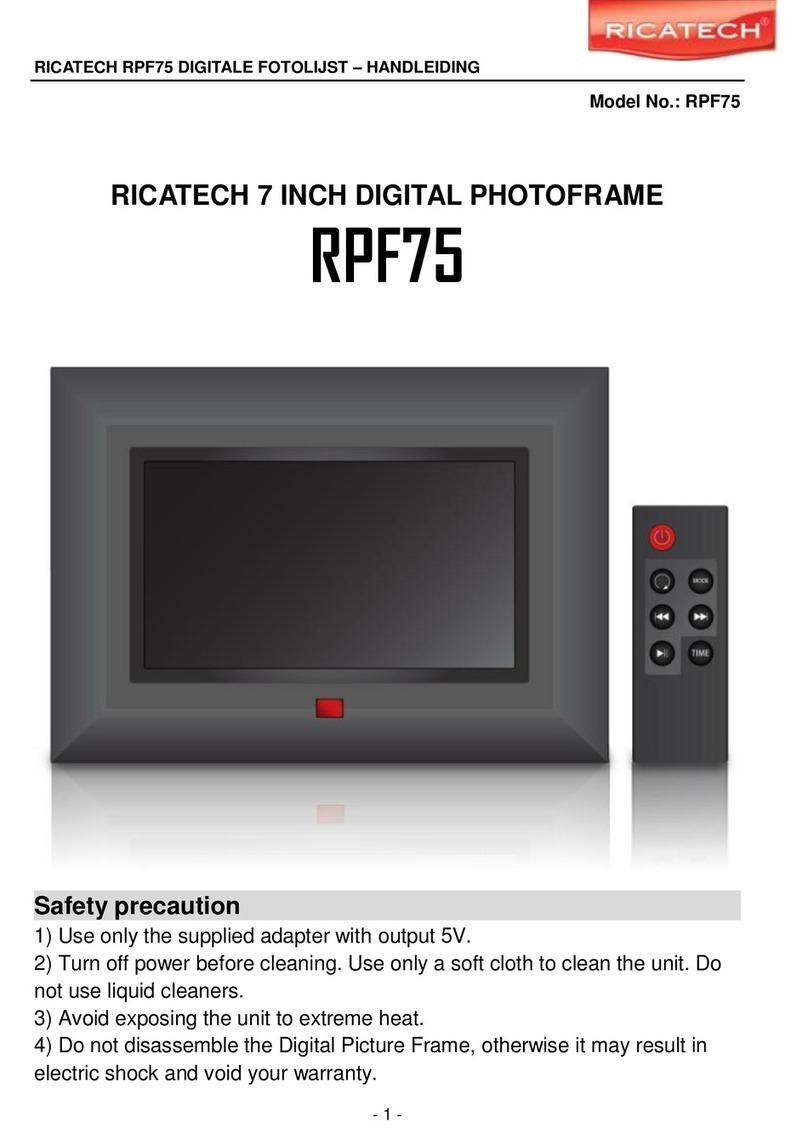 Ricatech RPF75 user manual
