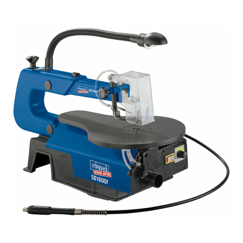 Scheppach SD1600F User manual