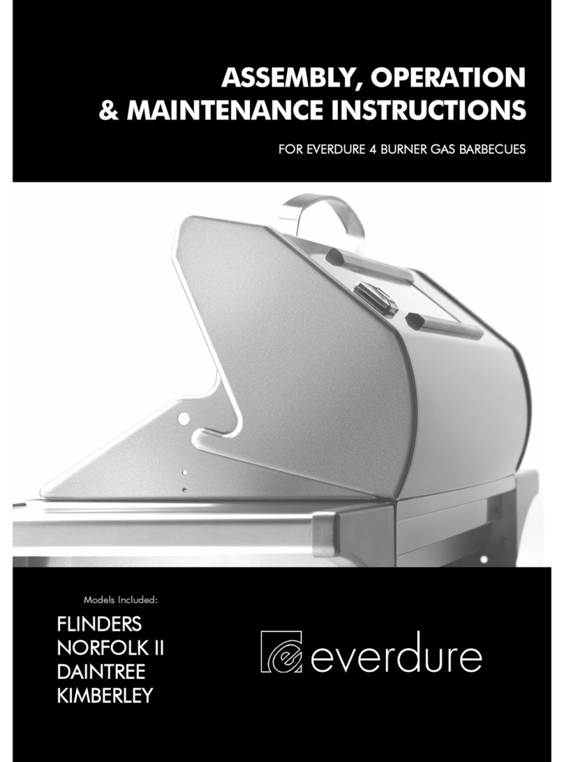 Everdure FLINDERS Installation instructions Everdure FLINDERS Installation instructions