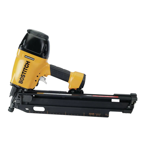 Bostitch F21PL Technical data
