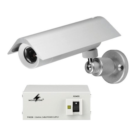 Monacor TVCCD-160S instruction manual