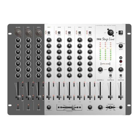 IMG STAGE LINE MPX-208 User manual