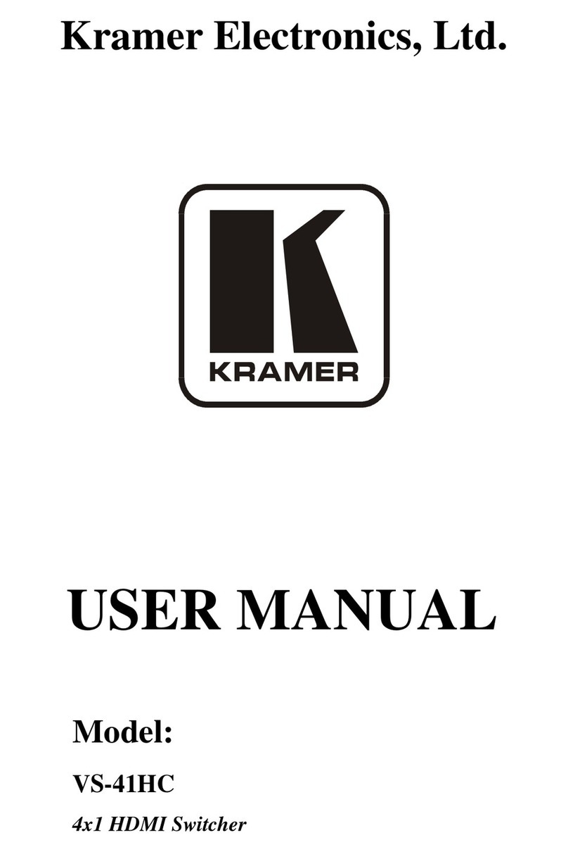 Kramer VS-41HC user manual