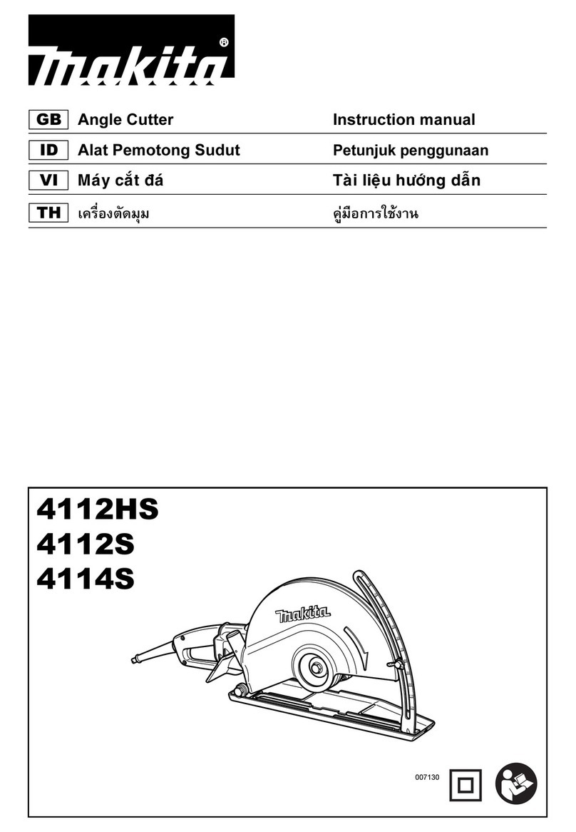 Makita 4112hs User manual Makita 4112hs User manual