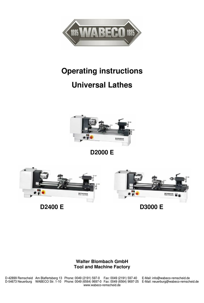 WABECO D2000E operating instructions