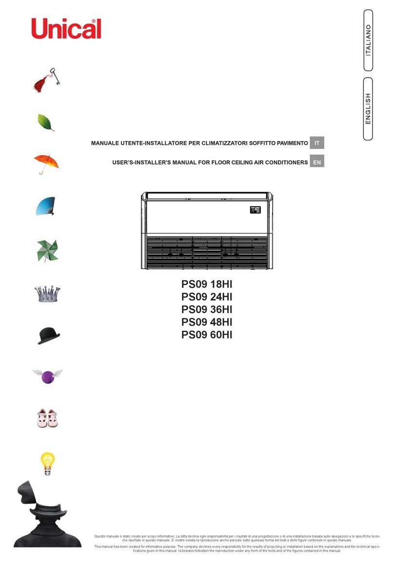 Unical PS09 18HI Instruction Manual