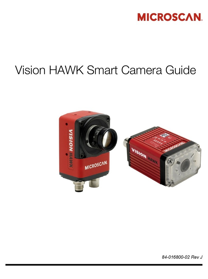 Microscan Vision Hawk Smart Camera User manual