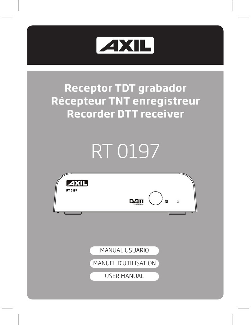 AXIL RT 0197 User manual