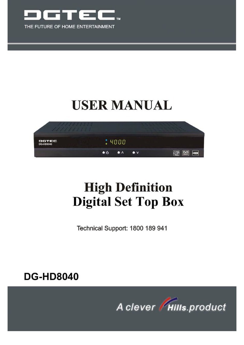 DGTEC DG-HD8040 user manual