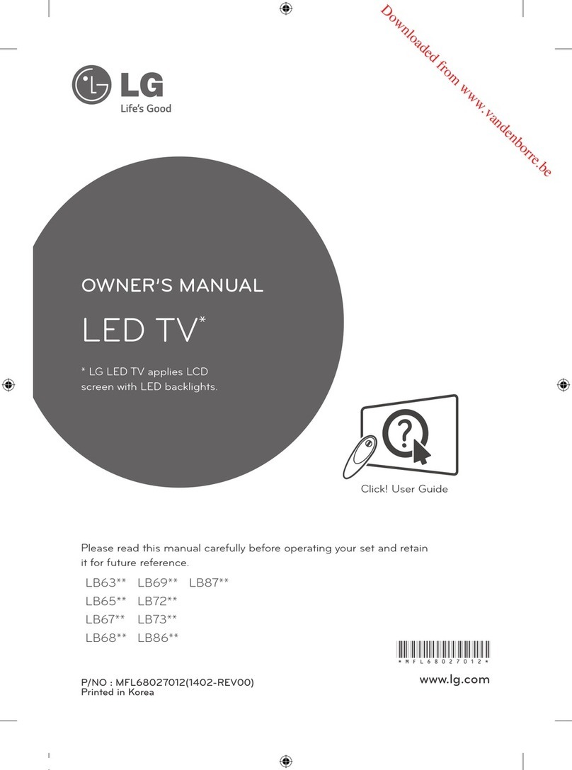 LG LB67 Series User manual
