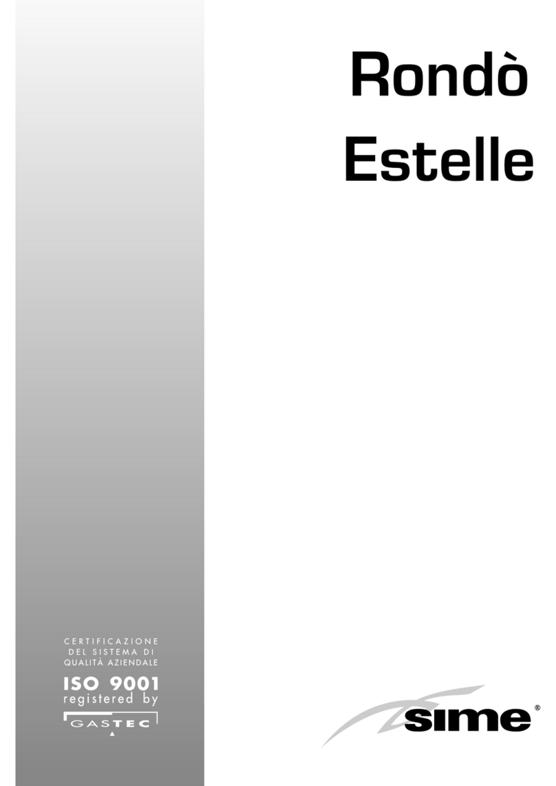 Sime rondo User manual
