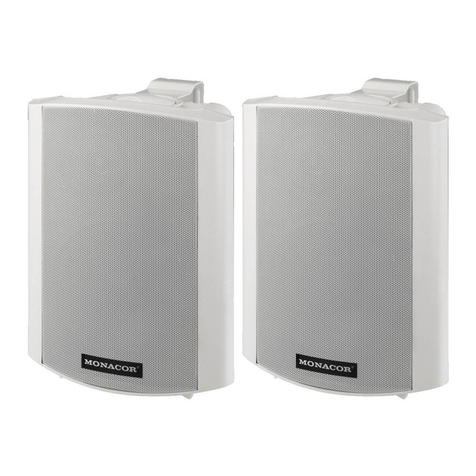 Monacor MKA-60/WS User manual