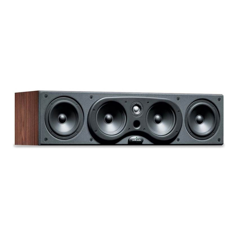 Polk Audio CS1000p instruction manual