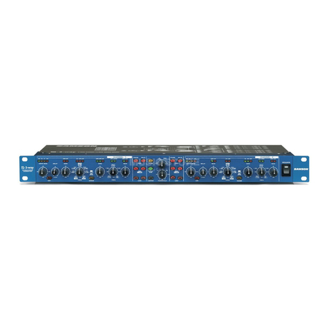 Samson Signal Processors S3-Way owner's manual