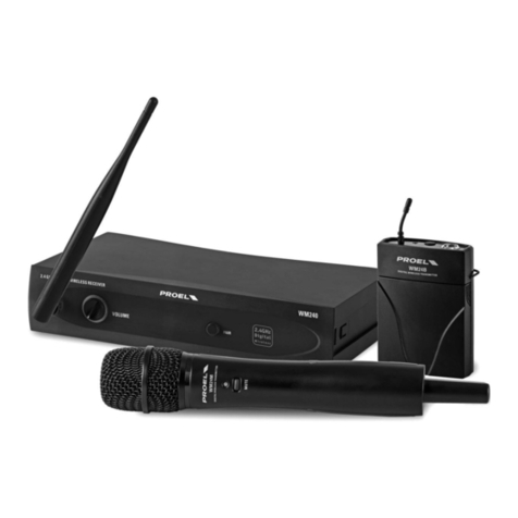 PROEL WM240 User manual