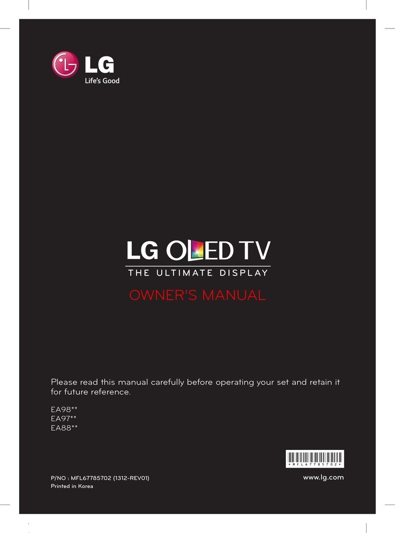 LG EA98 series User manual