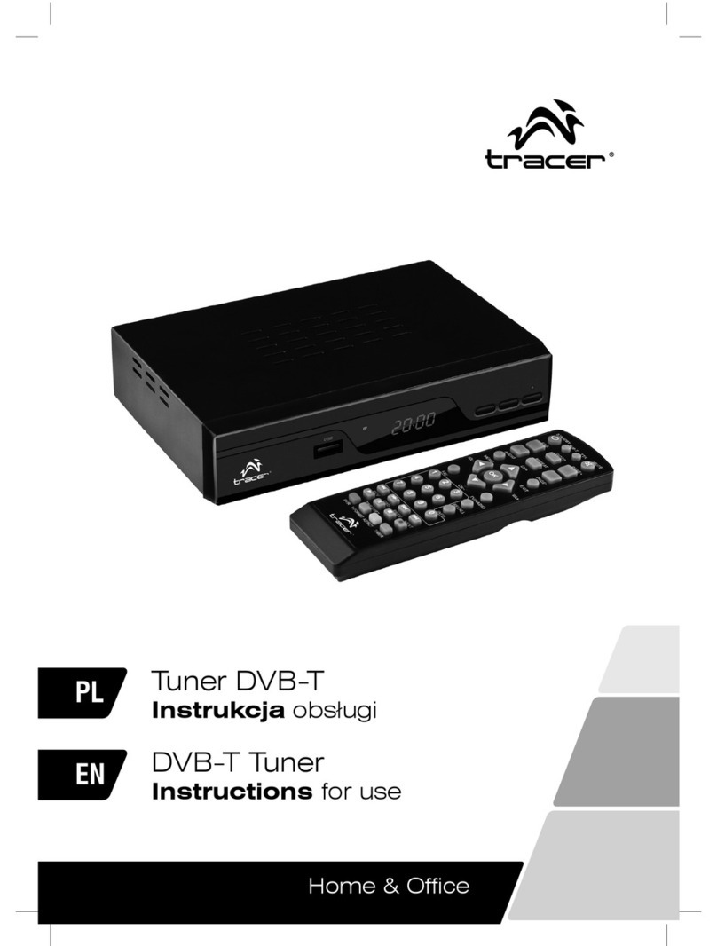 Tracer DVBT05 Instructions for use