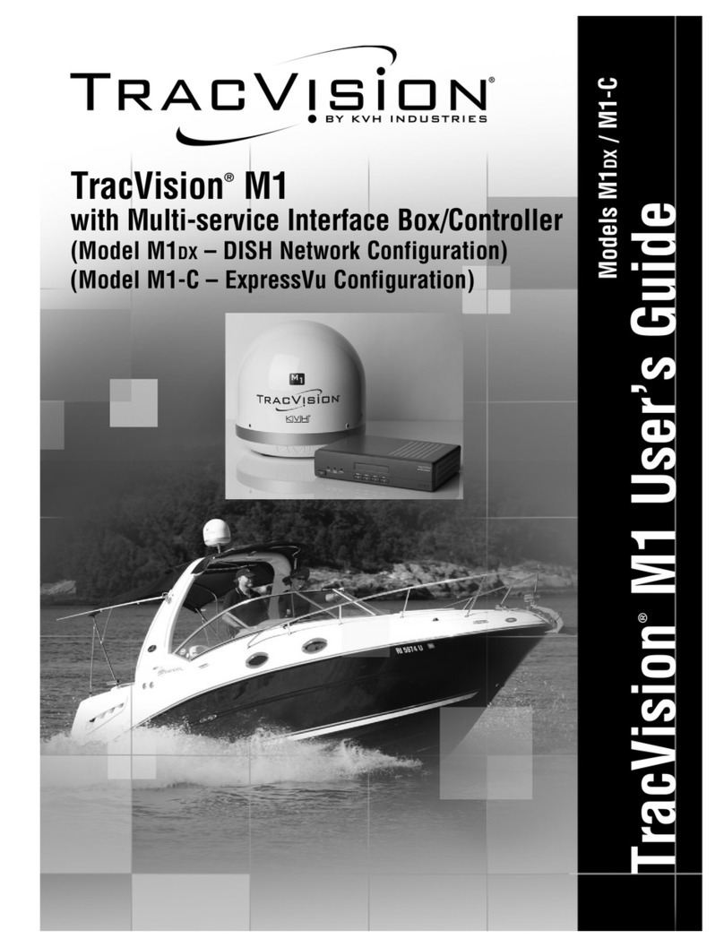 TracVision M1DX User manual