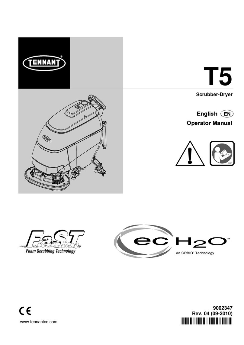 Tennant T5 Operator's manual