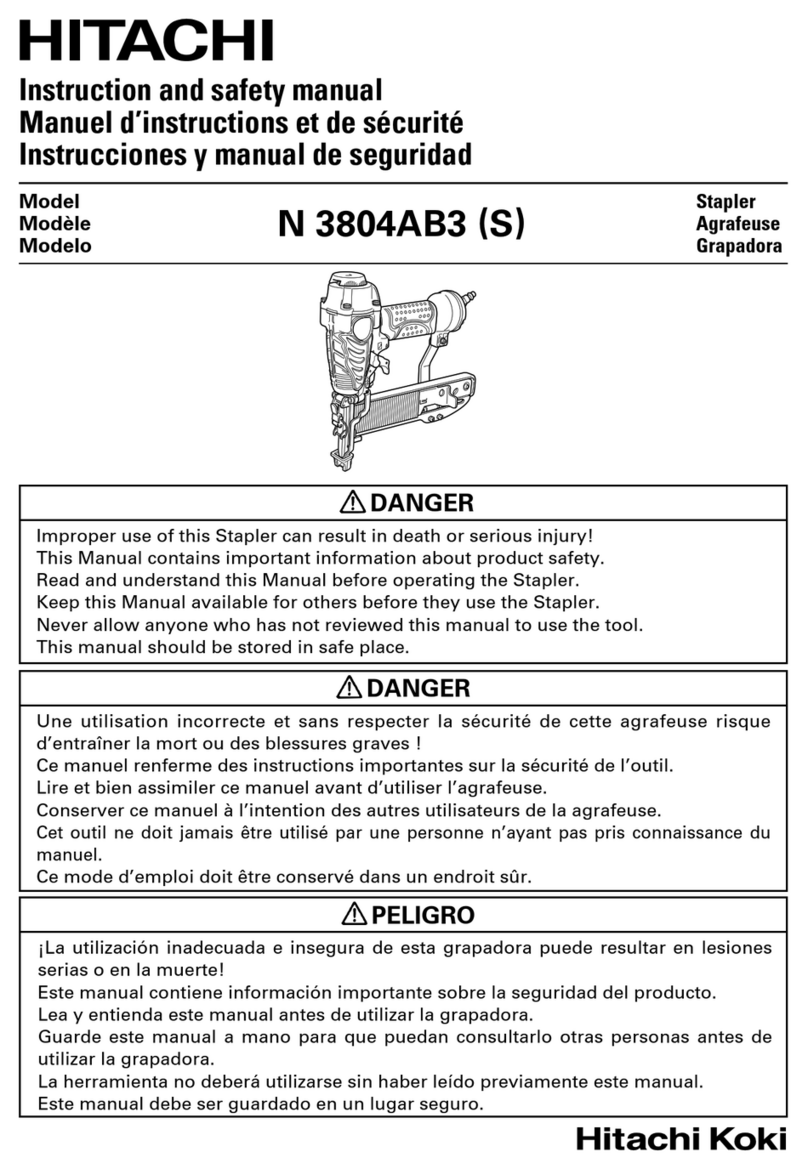 Hitachi N3804AB3(S) Instruction Manual Hitachi N3804AB3(S) Instruction Manual