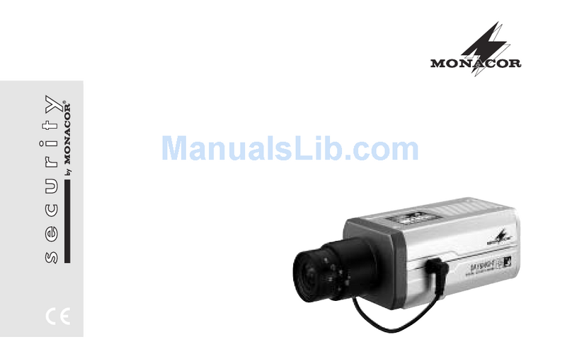 Monacor TVCCD-800ECOL User manual