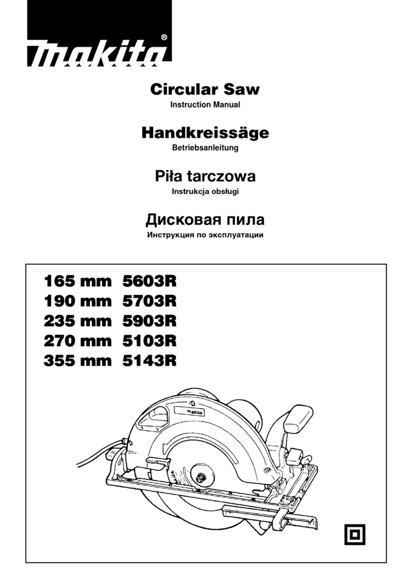 Makita 5603R instruction manual Makita 5603R instruction manual