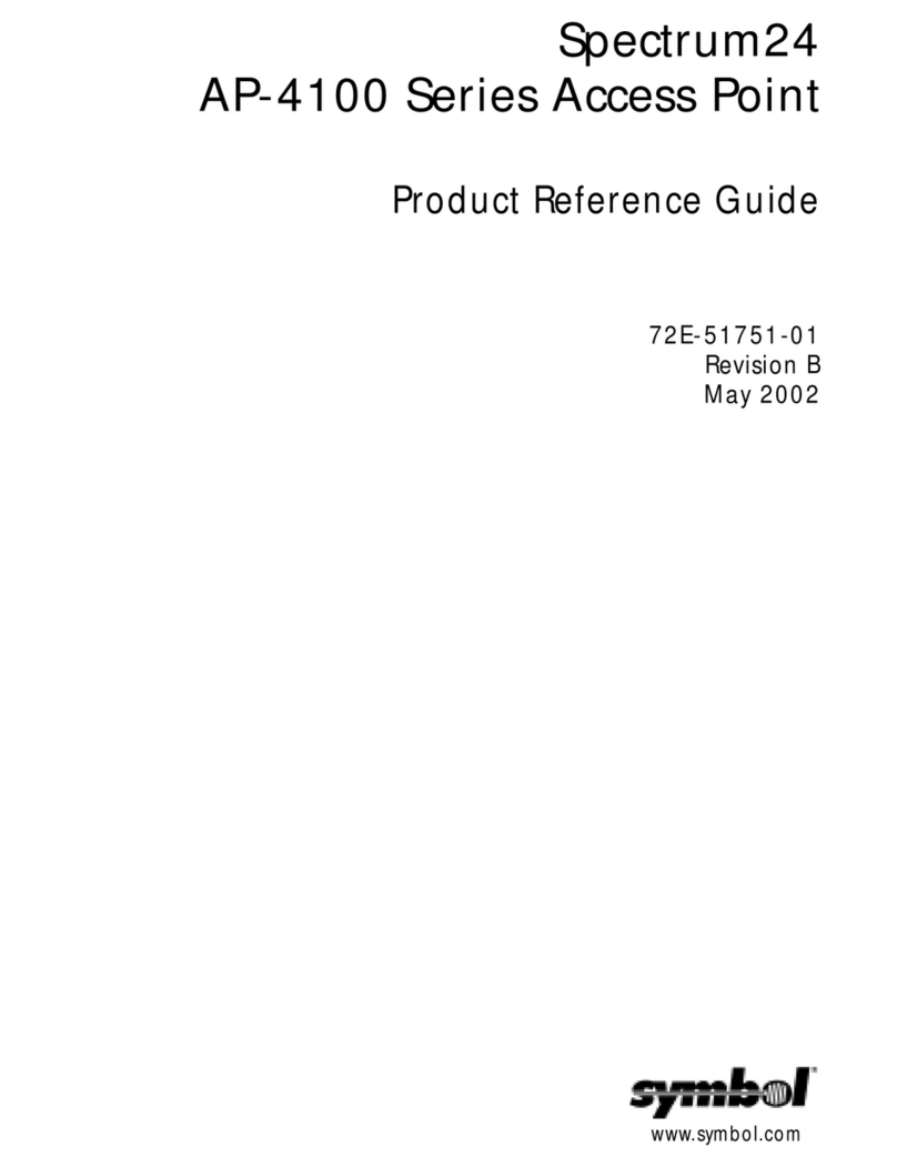 Symbol Spectrum24 AP-4100 Series Product reference guide