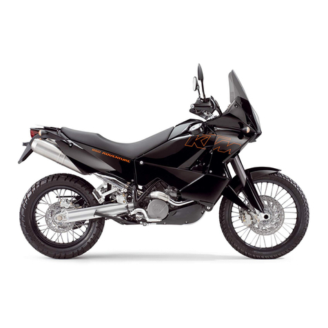 KTM 950 ADVENTURE 2003 Operating instructions