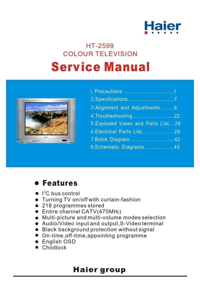 Haier HT-2599 User manual Haier HT-2599 User manual