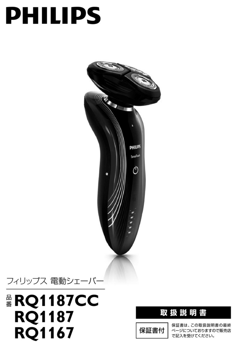 Philips RQ1187CC user manual