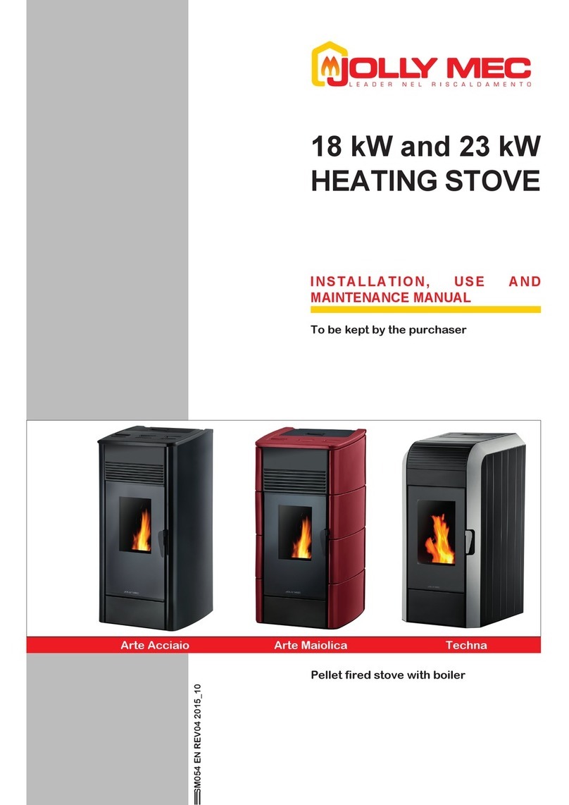 Jolly Mec Arte Acciaio Installation, use and maintenance manual Jolly Mec Arte Acciaio Installation, use and maintenance manual