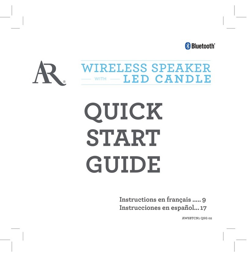 AR AWSBTCN1 QSG 02 User manual