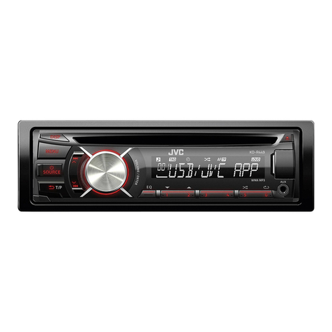 JVC KD-R449 User manual